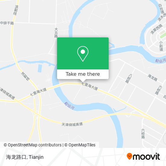 海龙路口 map