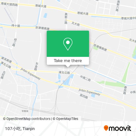 107小吃 map