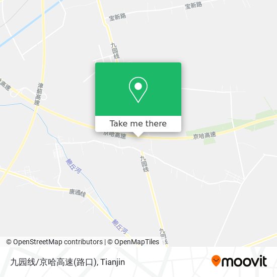 九园线/京哈高速(路口) map