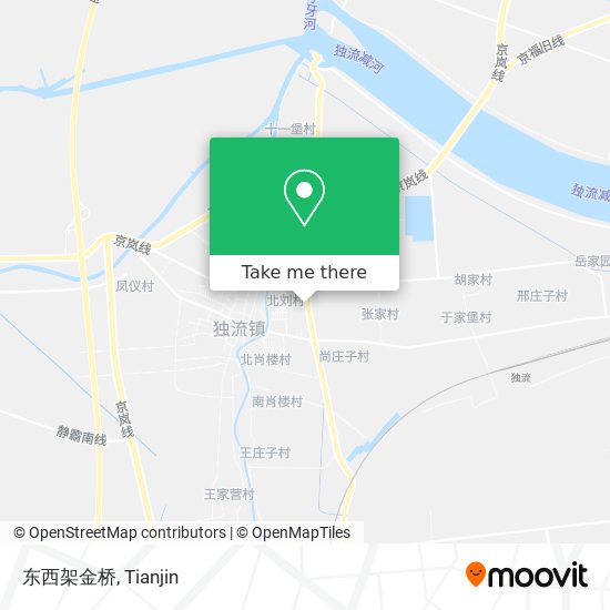 东西架金桥 map