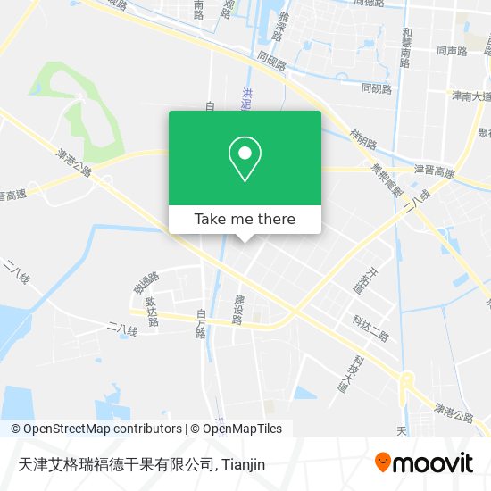 天津艾格瑞福德干果有限公司 map