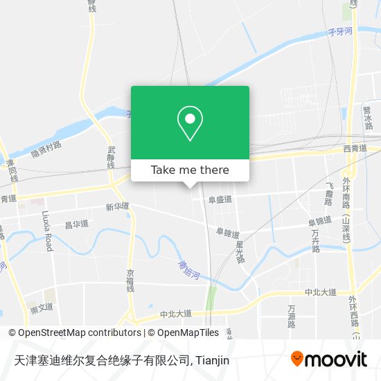 天津塞迪维尔复合绝缘子有限公司 map