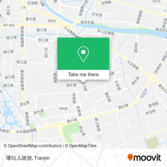 哪玩儿旅游 map