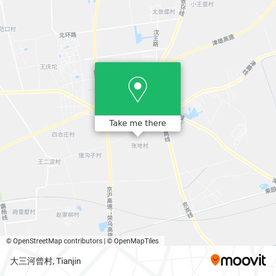 大三河曾村 map