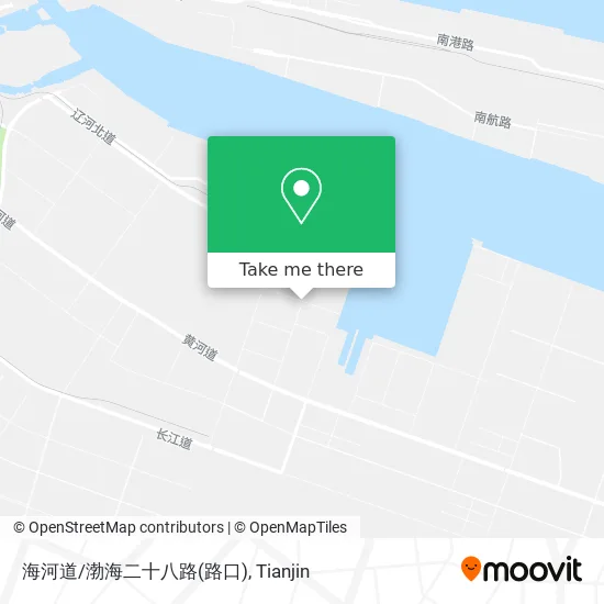 海河道/渤海二十八路(路口) map