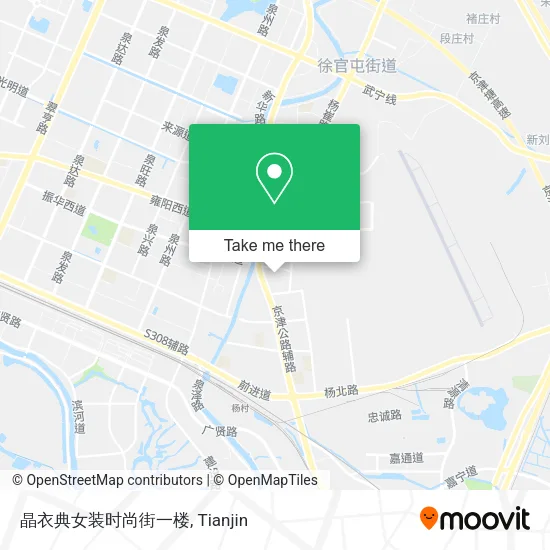 晶衣典女装时尚街一楼 map