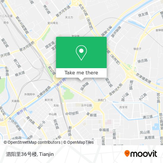 泗阳里36号楼 map