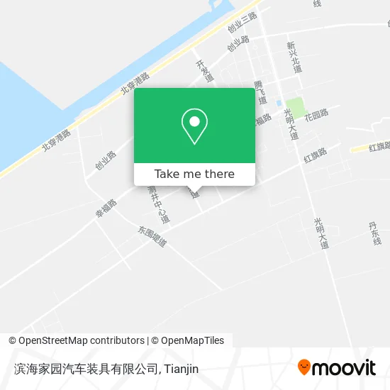 滨海家园汽车装具有限公司 map