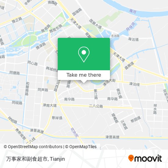 万事家和副食超市 map