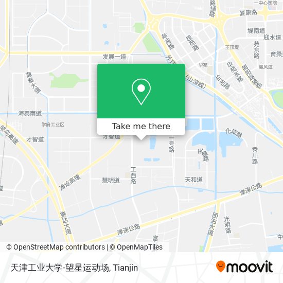 天津工业大学-望星运动场 map