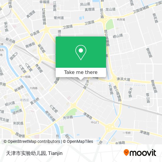天津市实验幼儿园 map