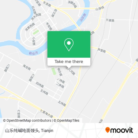 山乐纯碱呛面馒头 map