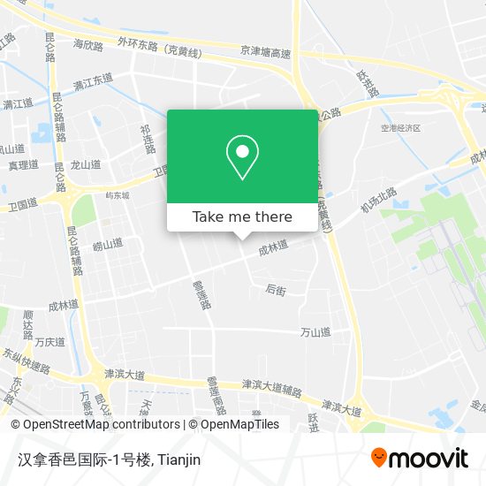 汉拿香邑国际-1号楼 map