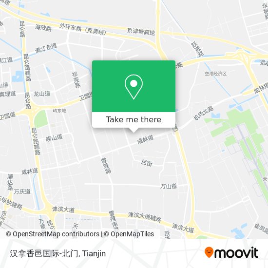 汉拿香邑国际-北门 map