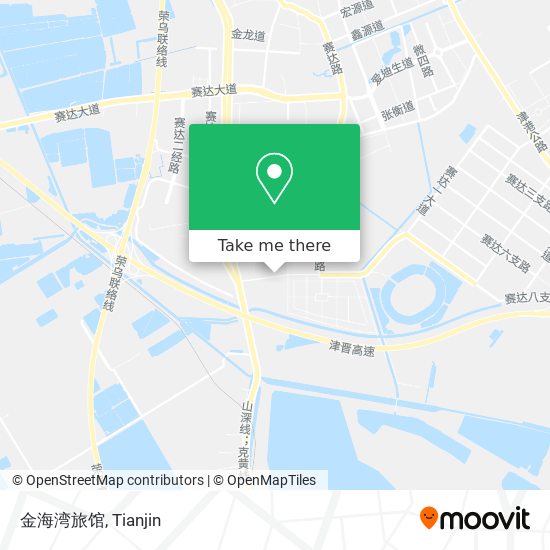 金海湾旅馆 map