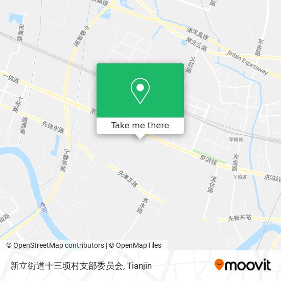 新立街道十三顷村支部委员会 map
