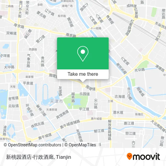 新桃园酒店-行政酒廊 map
