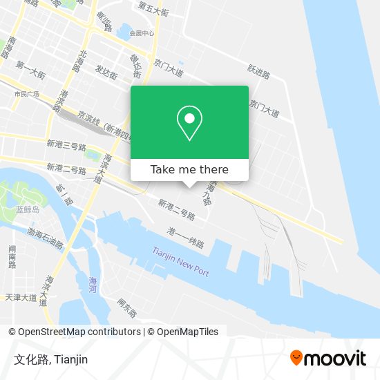 文化路 map