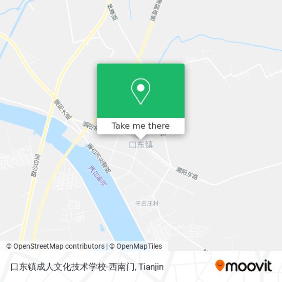 口东镇成人文化技术学校-西南门 map