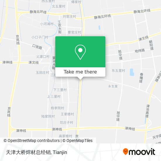 天津大桥焊材总经销 map