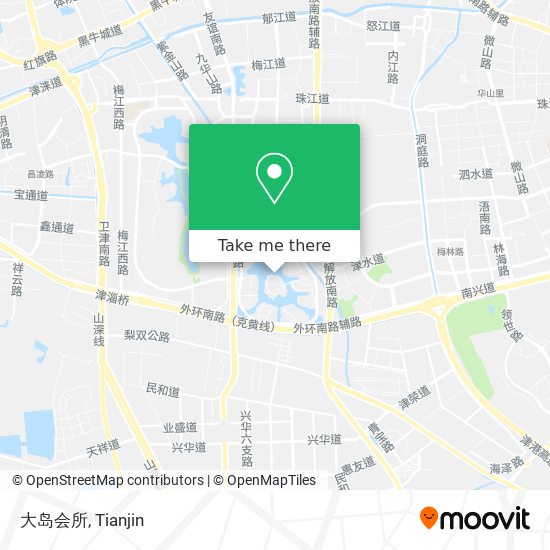 大岛会所 map