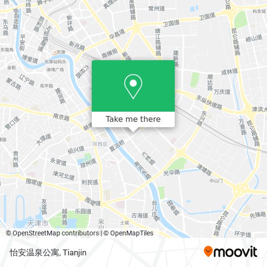 怡安温泉公寓 map