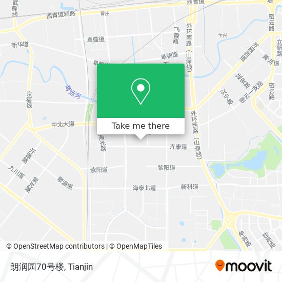 朗润园70号楼 map