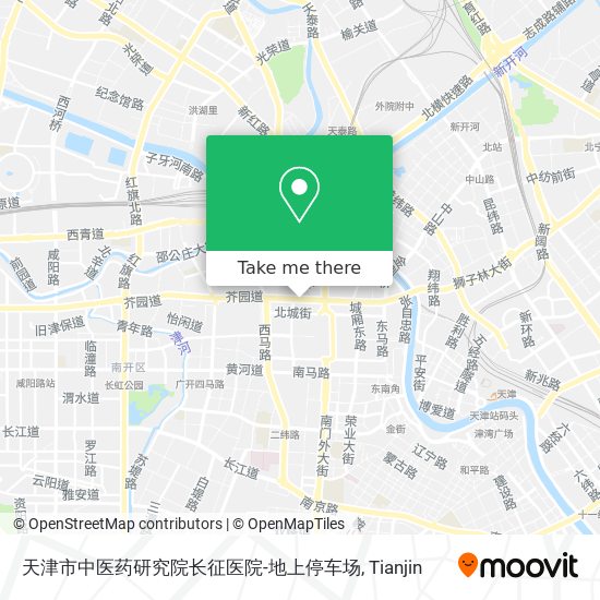 天津市中医药研究院长征医院-地上停车场 map