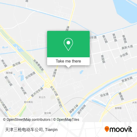 天津三枪电动车公司 map