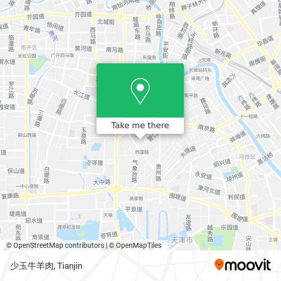 少玉牛羊肉 map