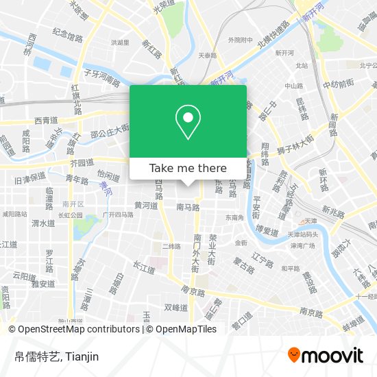 帛儒特艺 map