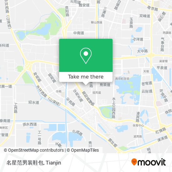 名星范男装鞋包 map