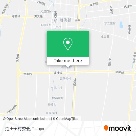 范庄子村委会 map