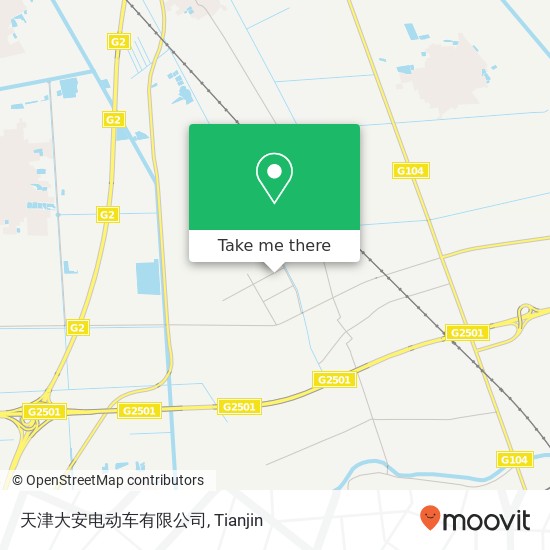 天津大安电动车有限公司 map