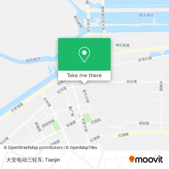 大安电动三轮车 map