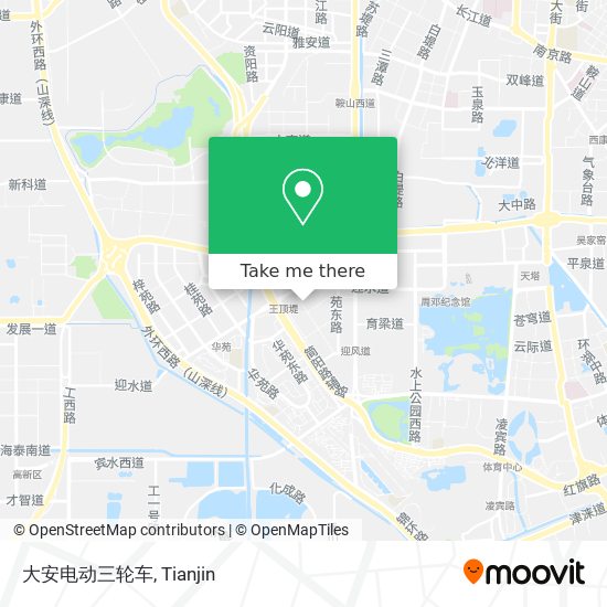 大安电动三轮车 map