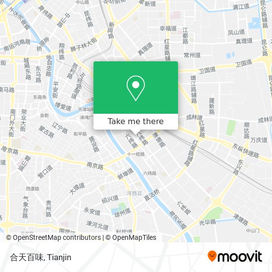 合天百味 map