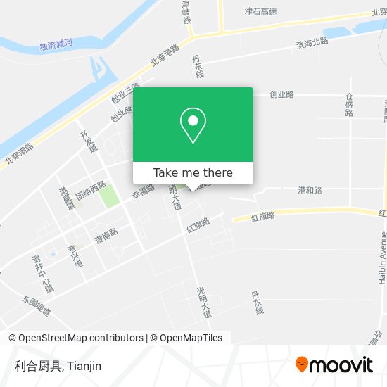利合厨具 map