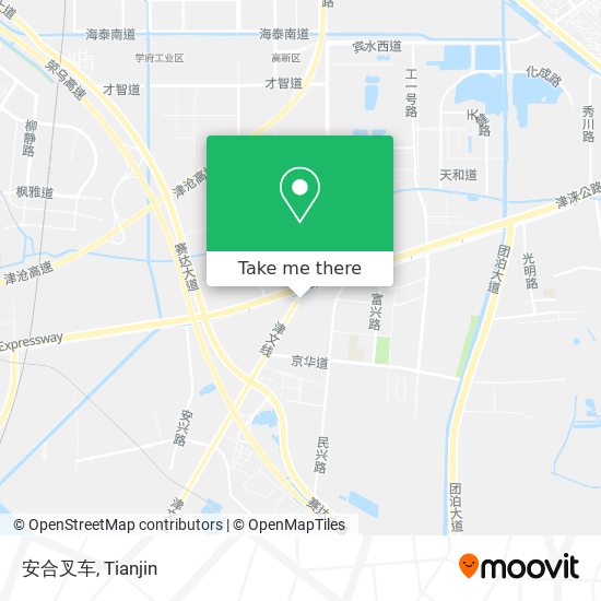 安合叉车 map