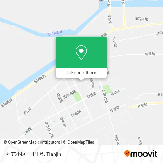 西苑小区一里1号 map