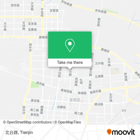 北台路 map