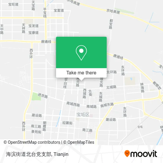 海滨街道北台党支部 map