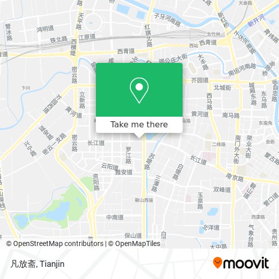 凡放斋 map