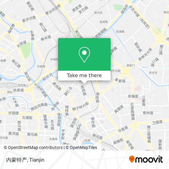 内蒙特产 map