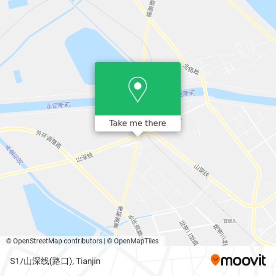 S1/山深线(路口) map
