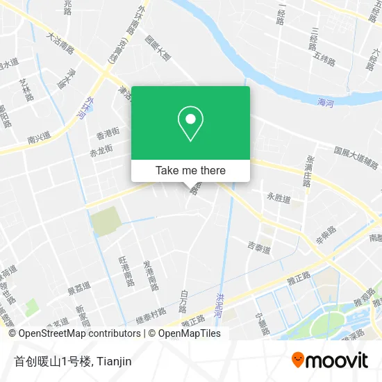 首创暖山1号楼 map