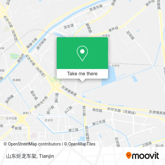 山东炬龙车架 map