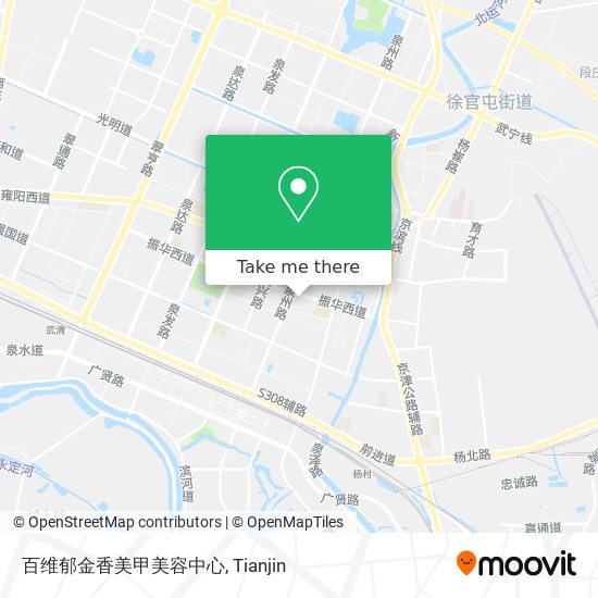 百维郁金香美甲美容中心 map