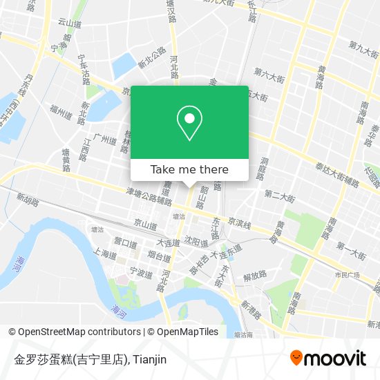 金罗莎蛋糕(吉宁里店) map