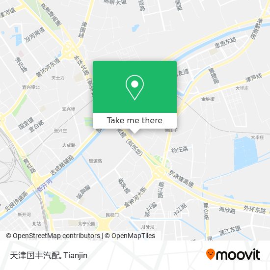 天津国丰汽配 map
